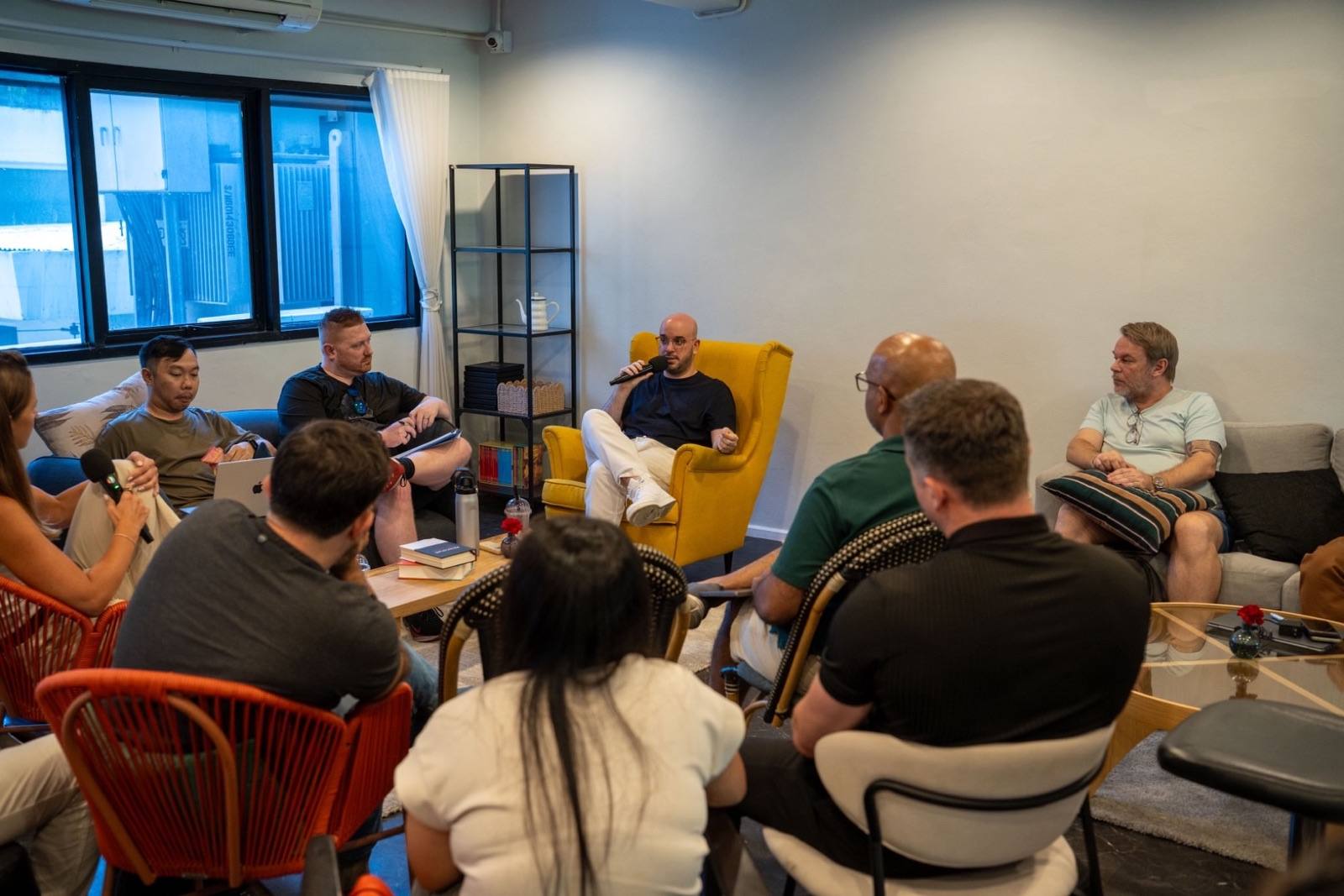 A global AI community session with Jonny West
